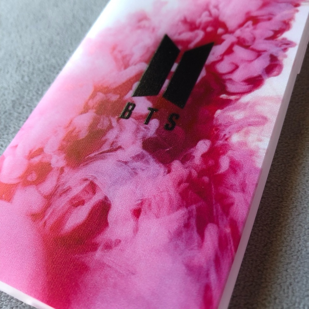 iPhone 12 / 12 Pro BTS Pink Smoke Phone Case ~ Brand New!